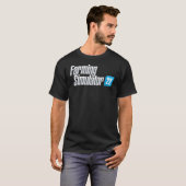 Simulator voor de landbouw 22 logo Essential T-Shi T-shirt (Voorkant volledig)