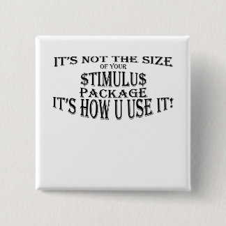 Simulus-pakket ook vierkante button 5,1 cm