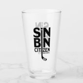 Sin Bin Citizen Hockey Glas (Voorkant)