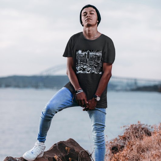 Sin City Dreams - Retro Noir T-shirt