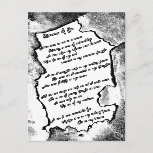 Sin-dromen Briefkaart (Voorkant)