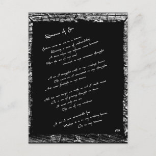 Sin-dromen Briefkaart