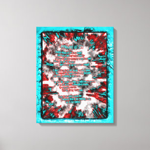 Sin-dromen Canvas Afdruk