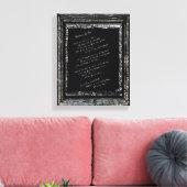 Sin-dromen Canvas Afdruk (Insitu (Woonkamer))