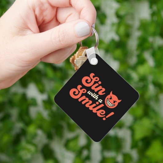Sin with a Smile Sleutelhanger (Hand)