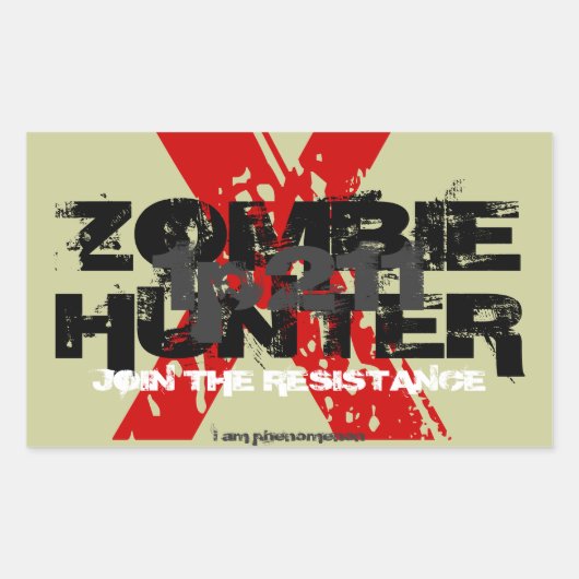 SIN WORLD-STICKER RECHTHOEKIGE STICKER (Voorkant)