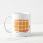 Sinaasappel 3 koffiemok (Links)