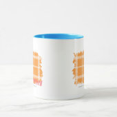 Sinaasappel 3 mok (Midden)