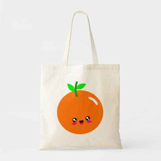 sinaasappel, afbeelding, vruchten tote bag (Voorkant)