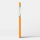 Sinaasappel, Blauw, Groen Pinwheel iPhone 5 Vibe H Case-Mate iPhone Case (Achterkant / Links)