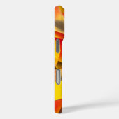 Sinaasappel Bloemige Tulp Bloemblaadjes Aangepaste Case-Mate iPhone Case (Achterkant / Rechts)