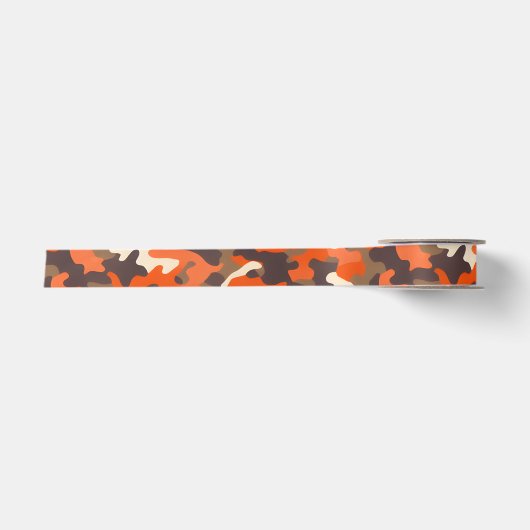 Sinaasappel & Bruin Camo Lint (Voorkant)