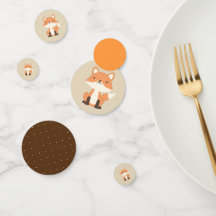 Sinaasappel & Bruin Fox Woodland Animal