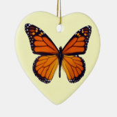 Sinaasappel Butterfly Heart Ornament (Rechts)