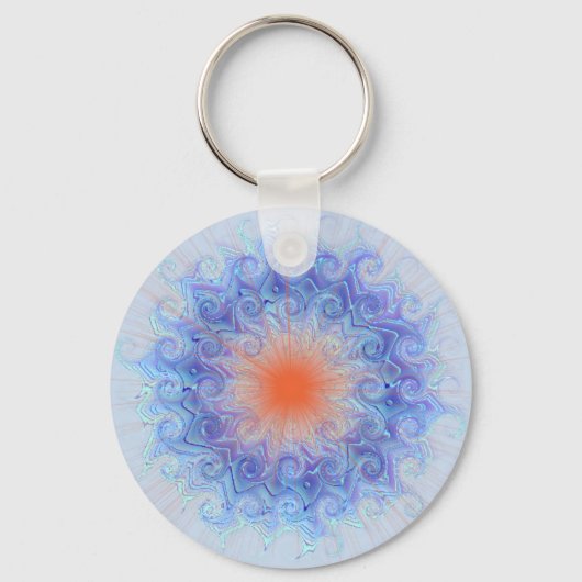 Sinaasappel Chakra Sleutelhanger (Voorkant)