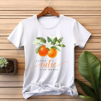 Sinaasappel Citrus Kleine Moppie Op Komst Baby Bor