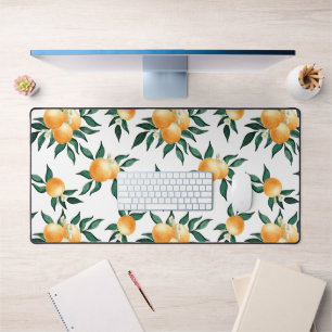 Sinaasappel Citrus Waterverf Tropisch Fruit Botani Bureaumat