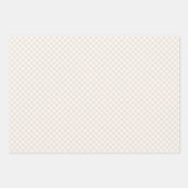 Sinaasappel & Crème Kleine Pompoen Baby Halloween Inpakpapier Vel (Voorkant 2)