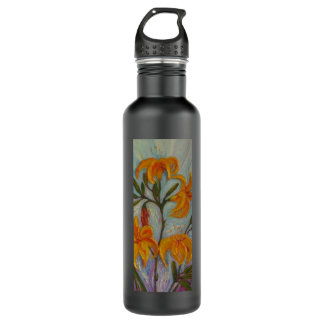 Sinaasappel Dag Lilies Fles