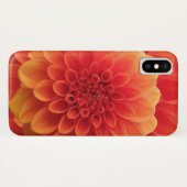 Sinaasappel Dahlia Case-Mate iPhone Case (Achterkant (horizontaal))