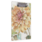 Sinaasappel Dahlia Klembord (Rechts)