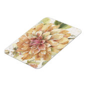 Sinaasappel Dahlia Magneet (Linkerzijde)