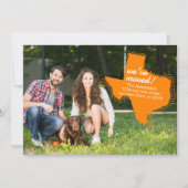 Sinaasappel dat we hebben verplaatst - Dotted Texa Aankondiging (Voorkant)