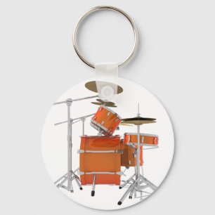 Sinaasappel drumkit: sleutelhanger