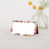 Sinaasappel en Bourgogne Rode Herfst Bloemen Bruil (Voorkant)