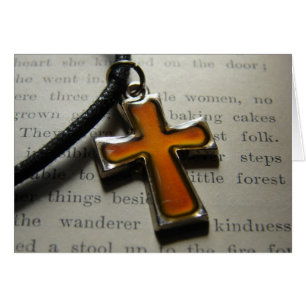 Sinaasappel en metalen Ketting