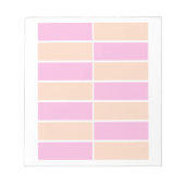 Sinaasappel en Roze Planner Notitieblok (Voorkant)