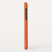 Sinaasappel en zigzag Case-Mate iPhone case (Achterkant/links)