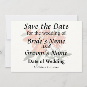 Sinaasappel Epidendrum Orchidee Save The Date