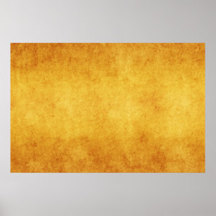   Sinaasappel gele Sjabloon blanco Poster