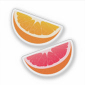 Sinaasappel & Grapefruit Citrus Stickers (Voorkant)