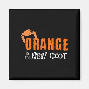Sinaasappel is de nieuwe idioot grafisch grappig G Magneet