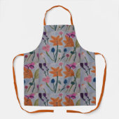 Sinaasappel Lilies Schort (Voorkant)