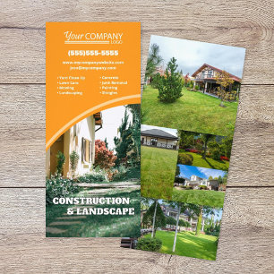 Sinaasappel, modern afgeronde gebogen ontwerp, fot reclamekaart