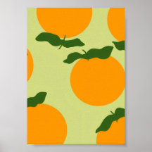 Sinaasappel patroonontwerp