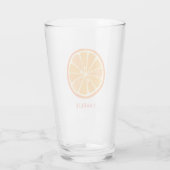 Sinaasappel Persoonlijk Glas (Achterkant)