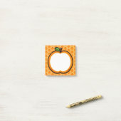 Sinaasappel Post-it® Notes (Op bureau)