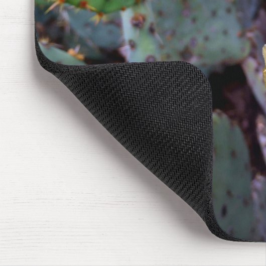 Sinaasappel Prickly Pear Cactus Bloesem Bloesem Muismat (Hoek)