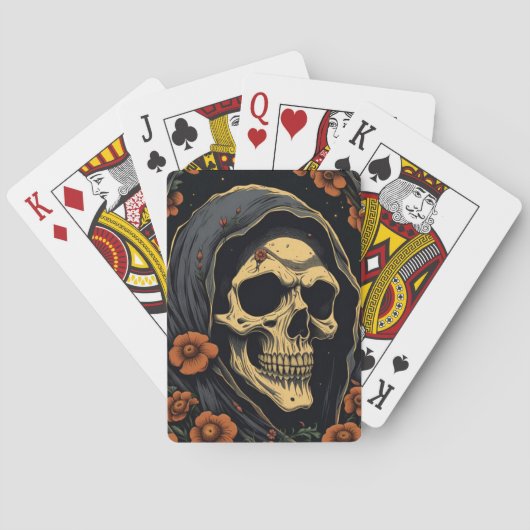 Sinaasappel Reaper Pokerkaarten (Achterkant)