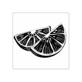 Sinaasappel Rubberstempel (Afrduk)