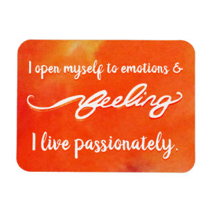 Sinaasappel Sacral Chakra Wordmagneten Magneet