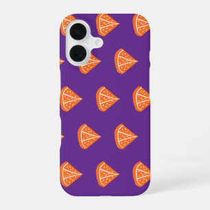 Sinaasappel schijf patroon iPhone 16 hoesje