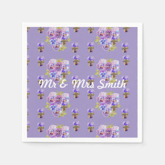 Sinaasappel Shabby Klaproos Decor Servet Papieren 