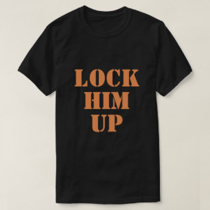 Sinaasappel sluit hem op t-shirt