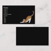 Sinaasappel tablet Visitekaartje (Voorkant / Achterkant)