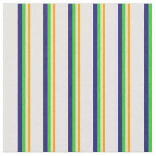 Sinaasappel, Tan, Lime Green, Midnight Blue, Mint  Stof